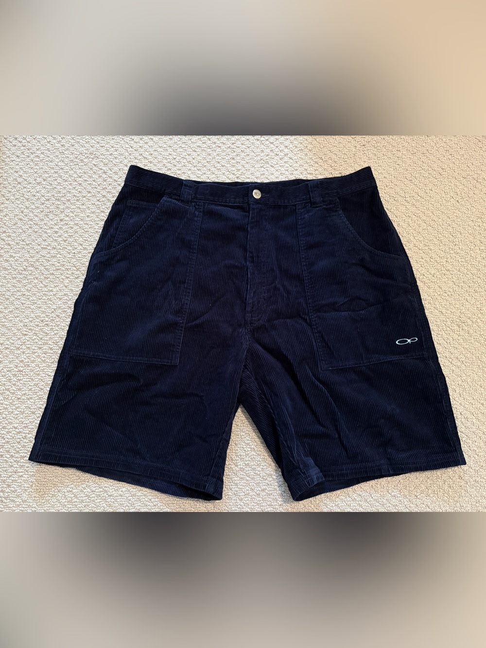 Vintage Y2k Ocean Pacific OP Corduroy Shorts Size 38